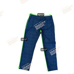 Banana Republic Navy + White business pants